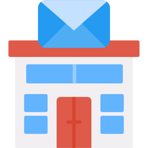 oficina postal icono gratis