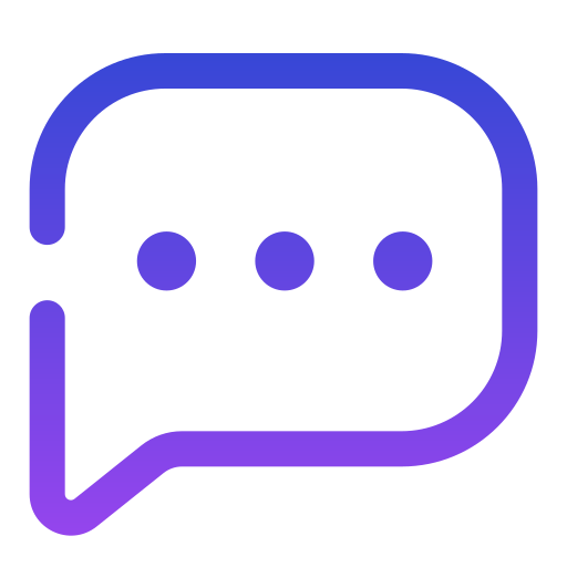 Message Generic Gradient icon