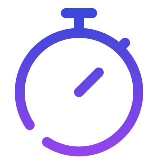 Timer Generic Gradient icon