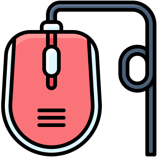 Mouse Generic Outline Color icon