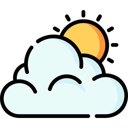 Partly Cloud Special Lineal color icon