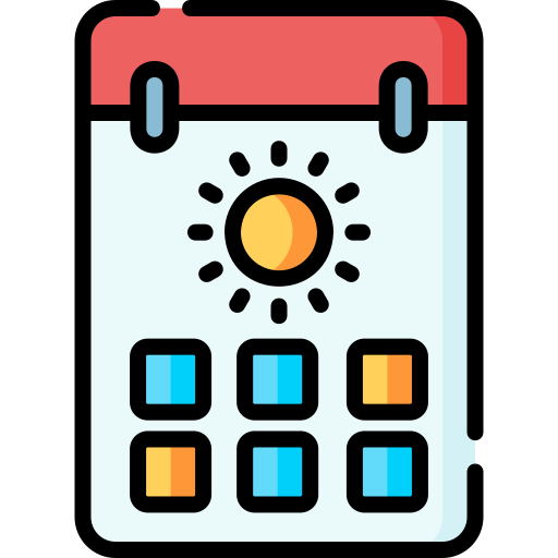 Weather forecast special lineal color icon