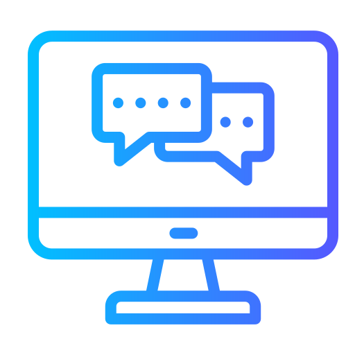 Chatting Generic Gradient icon