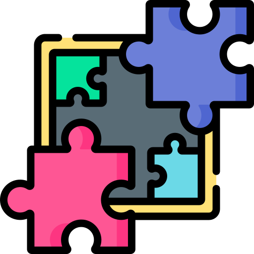 Puzzle Special Lineal color icon