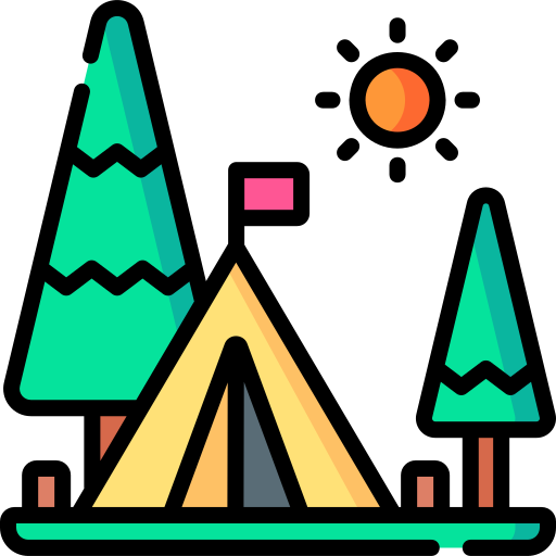 Camping Special Lineal color icon