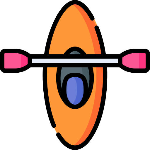 Kayak Special Lineal Color Icon