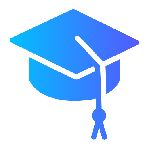 gorro de graduación icono gratis