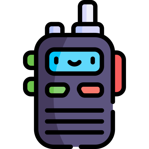 talkie walkie Icône gratuit