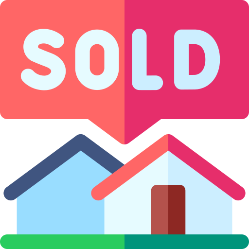 Sold Basic Rounded Flat icon