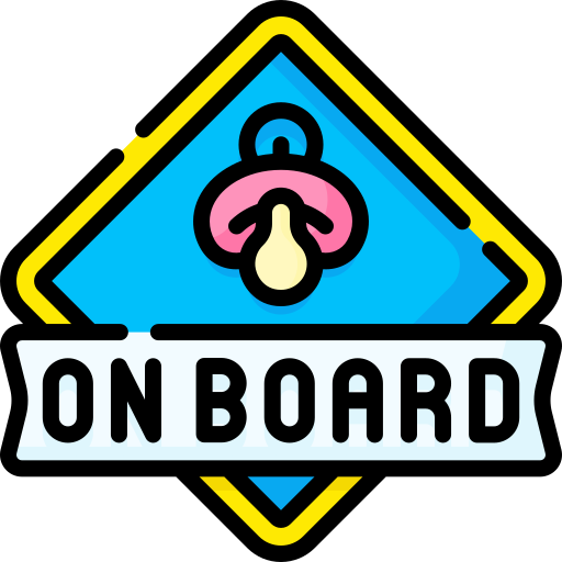 Baby on board png images