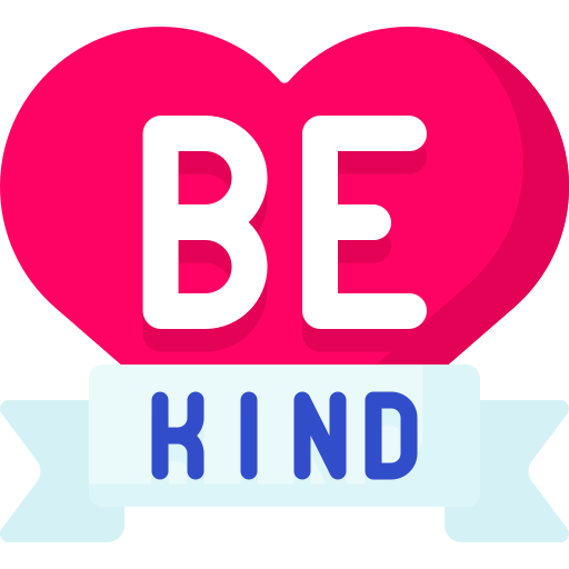 Be kind - free icon