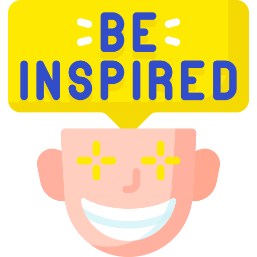 estar inspirado icono gratis