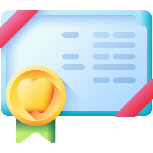 Сертификат бесплатно иконка Сертификат бесплатно иконка