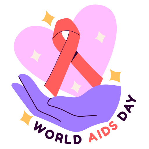 world aids day бесплатно стикер