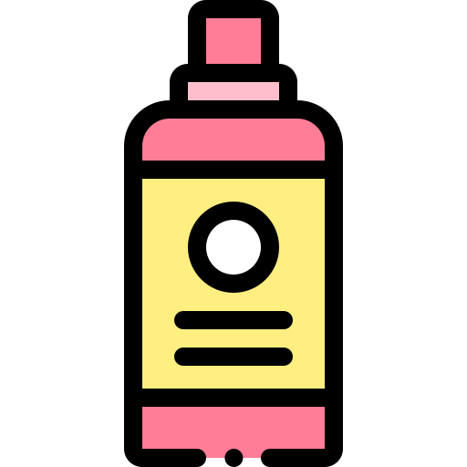 Shampoo Detailed Rounded Lineal color icon