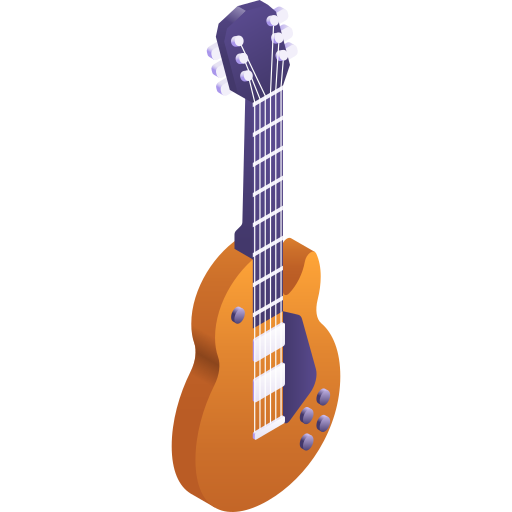 guitarra icono gratis