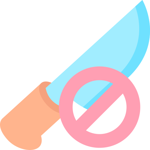 sin armas icono gratis