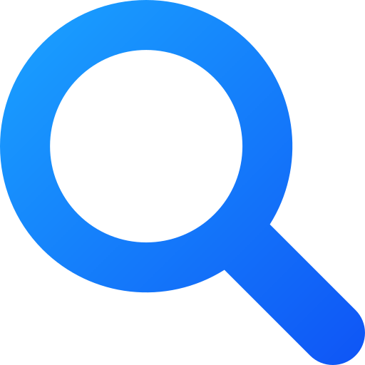 Magnifying glass free icon