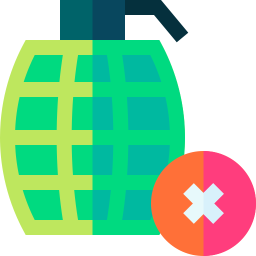 Terrorism free icon