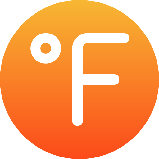 fahrenheit icono gratis