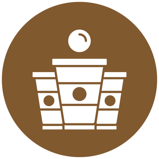 pong de la cerveza icono gratis