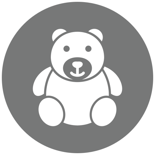 oso de peluche icono gratis