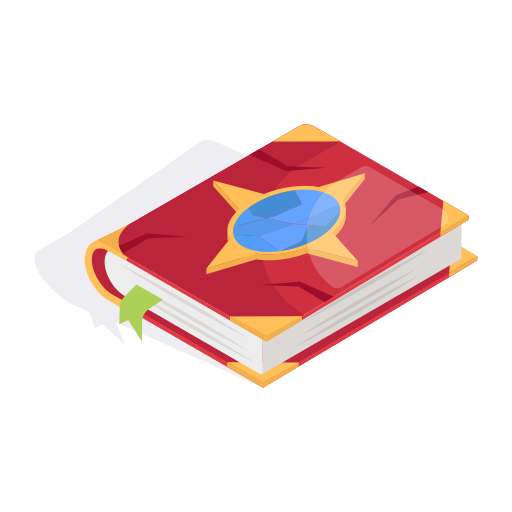 libro magico icono gratis