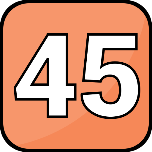 45 icono gratis