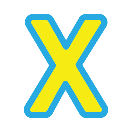 Letter x - Free education icons