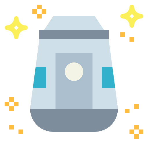 cápsula espacial grátis ícone