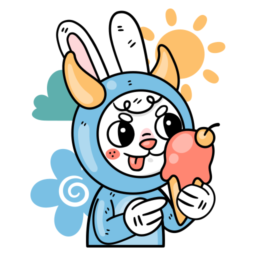 lapin gratuit sticker lapin gratuit sticker