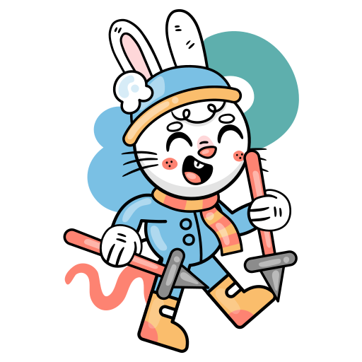 lapin gratuit sticker lapin gratuit sticker