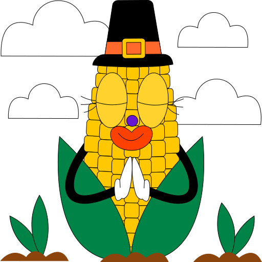 thanksgiving kostenlos Sticker