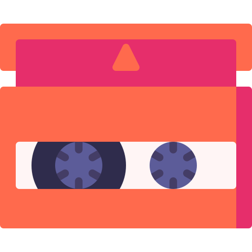 Audio tape - Free electronics icons