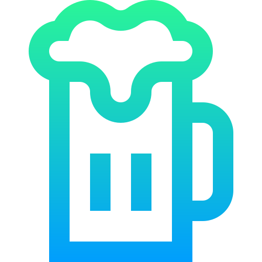 Beer Super Basic Straight Gradient icon