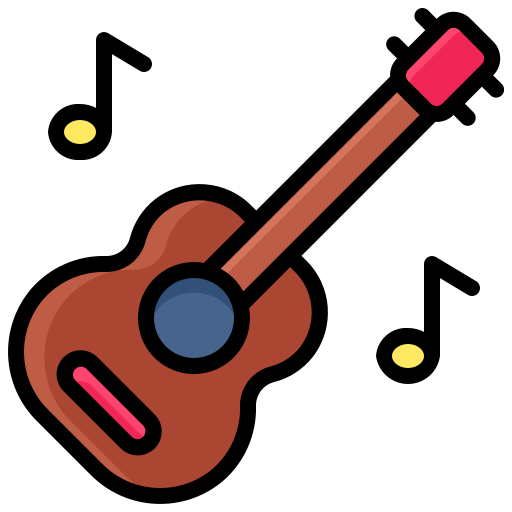guitarra icono gratis