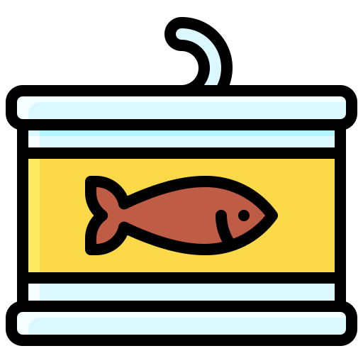 Canned food Generic Outline Color icon