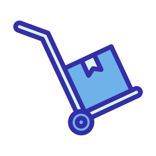 Delivery cart free icon Delivery cart free icon