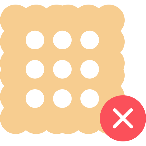 sin dulces icono gratis