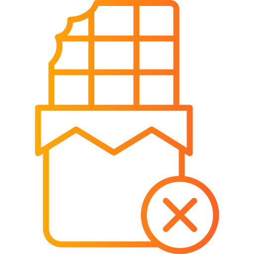 No chocolate free icon