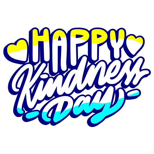 World Kindness Day free sticker World Kindness Day free sticker