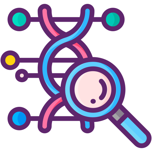 Dna Generic Outline Color Icon