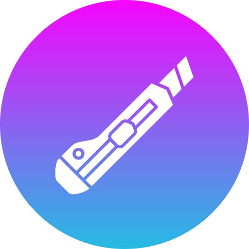 cortador de papel icono gratis