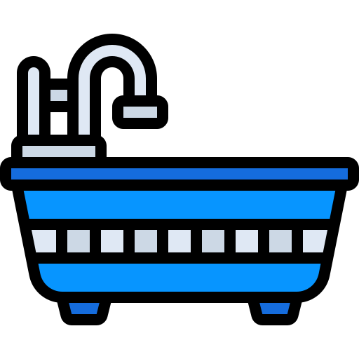 baignoire Icône gratuit baignoire Icône gratuit
