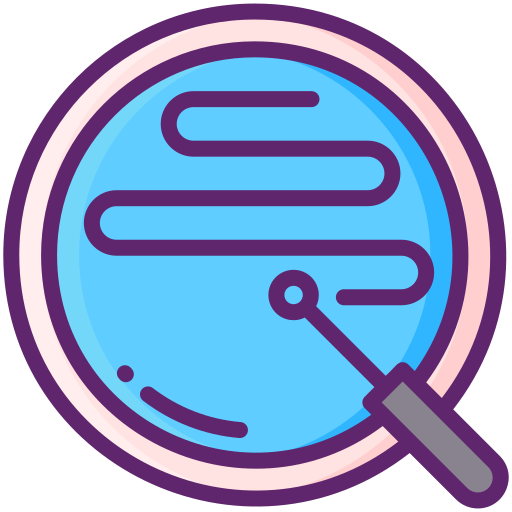 placa de petri icono gratis