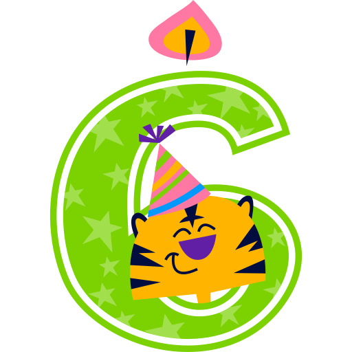 6 kostenlos Sticker