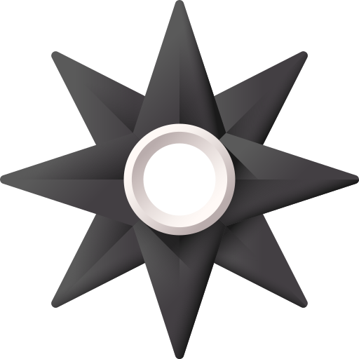 shuriken icono gratis