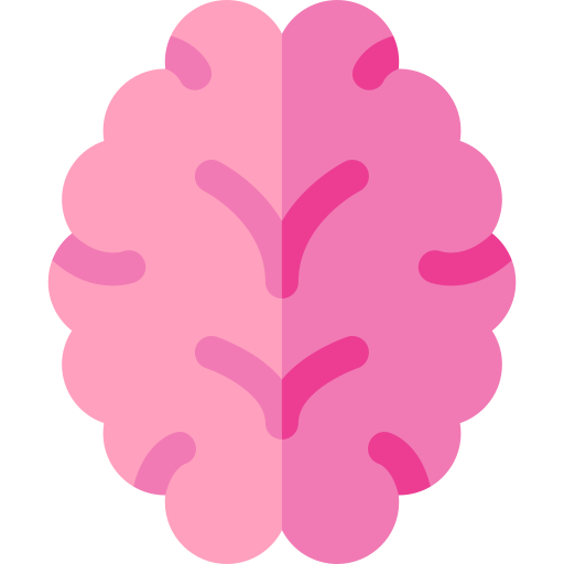 Brain Basic Rounded Flat icon