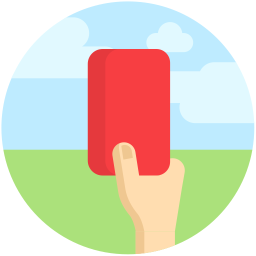 carte rouge Icône gratuit