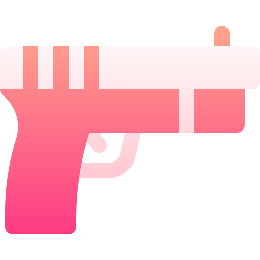 Gun Basic Gradient Gradient icon